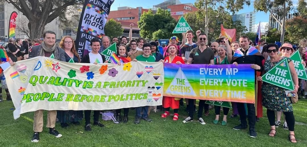 SA Greens Announce Plan to Advance the Rights of LGBTIQ+ People