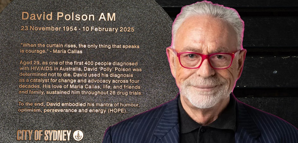 Qtopia Founder David Polson Remembered With Memorial Plaque In Kings Cross