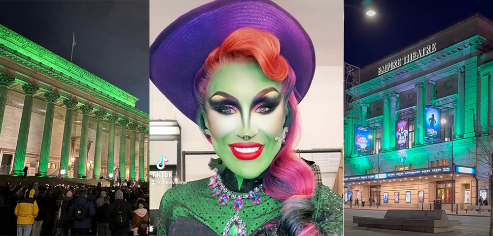 The Vivienne: UK Buildings Light Up Green In Tribute Marking 1 Year Since Viv’s Passing