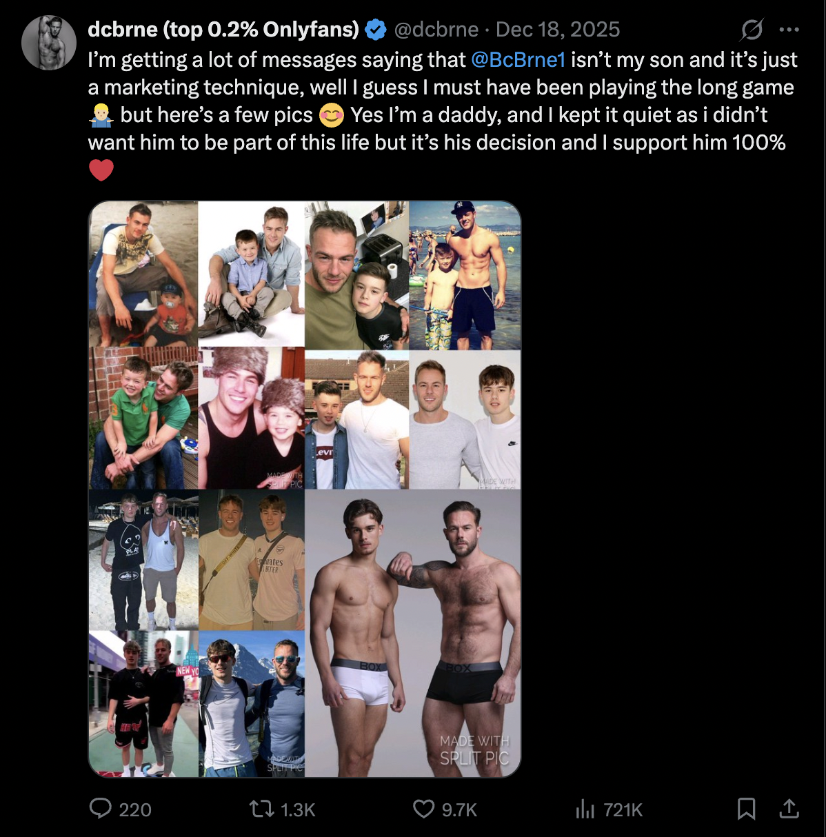 Controversial Father-Son OnlyFans Duo Launch Awkward Podcast - Star