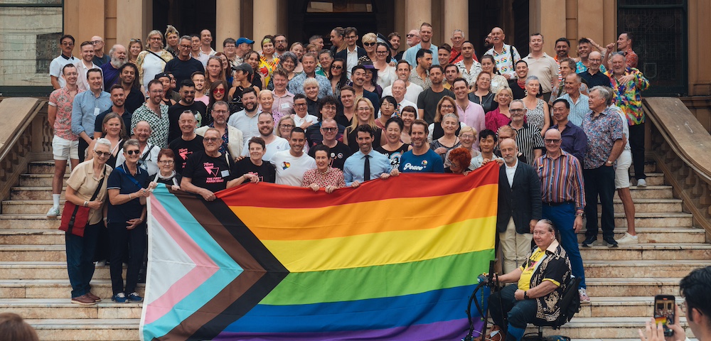 Progress Pride Flag Raising Ceremony