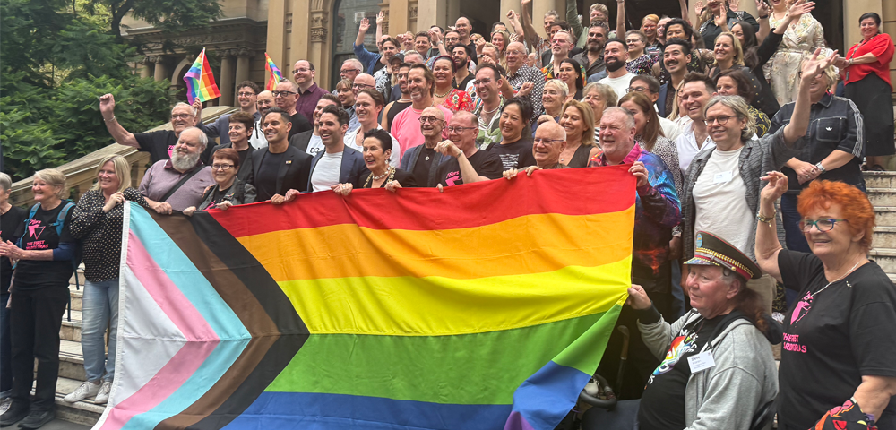 Mardi Gras 2026 Officially Begins As Progress Pride Flag Raised At Sydney Town Hall