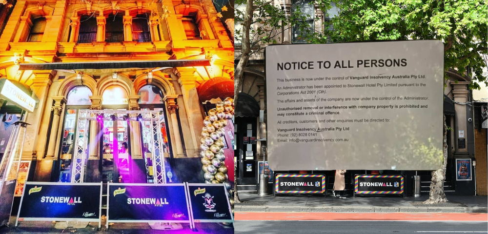 Oxford Street’s Iconic Stonewall Hotel Has Gone Into Administration