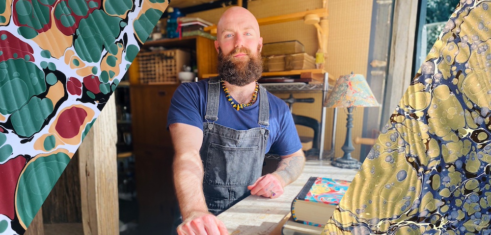Meet The Polyamorous Bookbinder Bringing His “Flehr” To The Ancestral Craft