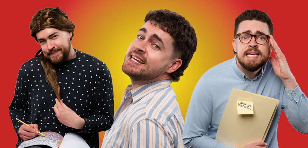 Comedian Nick White On Absurd Characters, Being Queer In Comedy, & Loving The Sims 