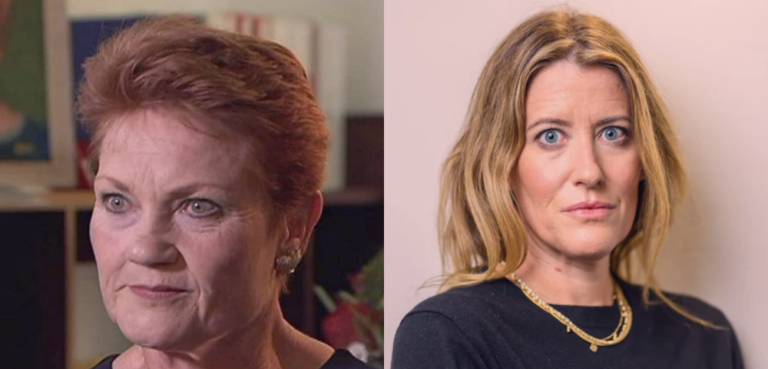 Pauline Hanson Giggle V Tickle