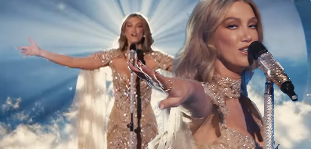Delta Goodrem Stuns In Official Eurovision Rehearsal Video