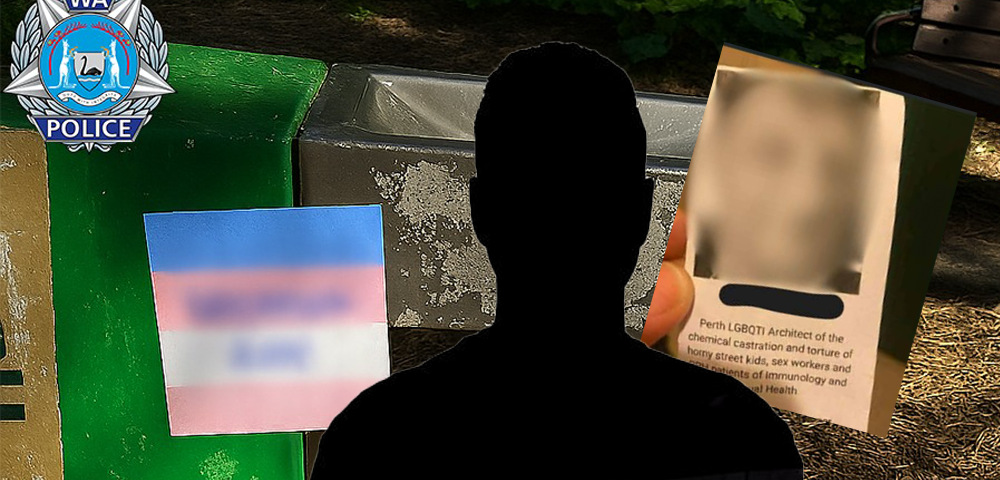 Perth Anti LGBTQIA+ Flyer Investigation Leads To Charges After Two Year Campaign