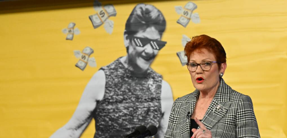 Police Investigate GetUp Protest At Pauline Hanson’s Press Club Speech