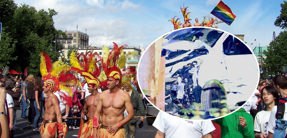 One Person Dead After Vehicle Strikes Crowd At Berlin Pride Celebrations
