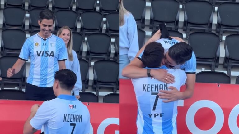 Gay Dutch Prime Minister Rob Jetten Kisses Hockey Player Nicolás Keenan,
