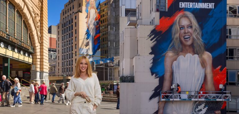 Kylie Minogue Mural By Adnate, Melbourne