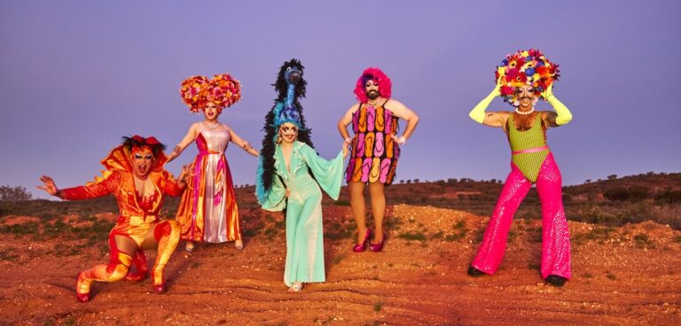 Rainbow in the Outback
