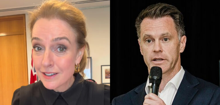 Chris Minns concedes to Kellie Sloane's protest to gender-neutral terms in breastfeeding document